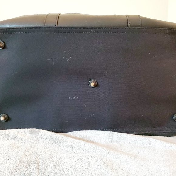 Coach Canvas Leather Trim Weekender Duffel - Picture 3 of 4